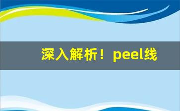 深入解析！peel线下旗舰店“拔山盖世”