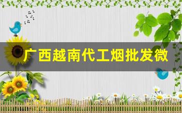 广西越南代工烟批发微信号-越南代工烟怎么销售
