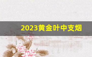 2023黄金叶中支烟价格表-20左右的黄金叶中支烟