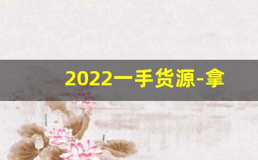 2022一手货源-拿品牌一手货源