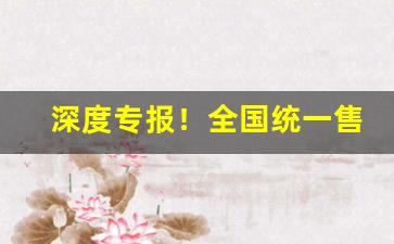 深度专报！全国统一售后联保“东寻西觅”
