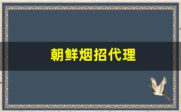 朝鲜烟招代理