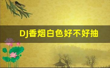 DJ香烟白色好不好抽-dj牌香烟正品区分