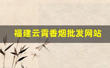 福建云霄香烟批发网站|云霄香烟一手货源批发-福建云霄香烟市场