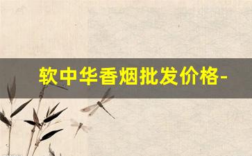 软中华香烟批发价格-出口软中华多少钱一条