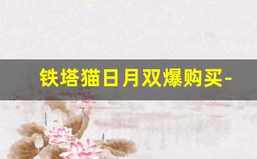 铁塔猫日月双爆购买-铁塔猫日月双爆哪里有得卖