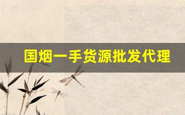 国烟一手货源批发代理厂家直销-大型烟厂批发100一包的细烟