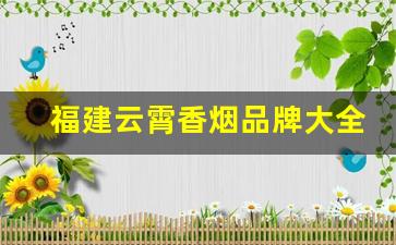 福建云霄香烟品牌大全图-云霄香烟品种大全集