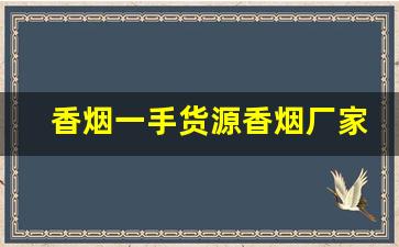 香烟一手货源香烟厂家-一次性烟工厂批发