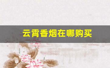 云霄香烟在哪购买